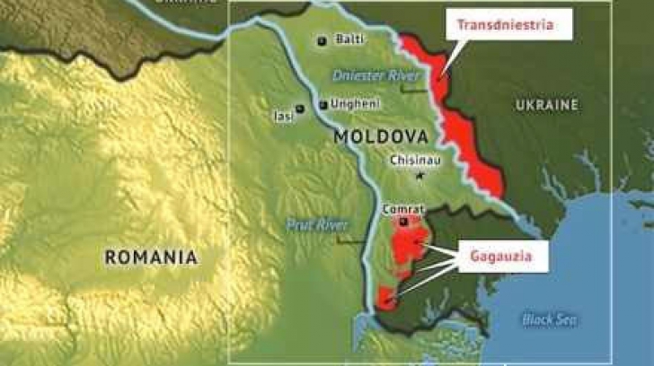 Ipoteză ȘOCANTĂ: Republica Moldova s-ar putea rupe în două din cauza Rusiei