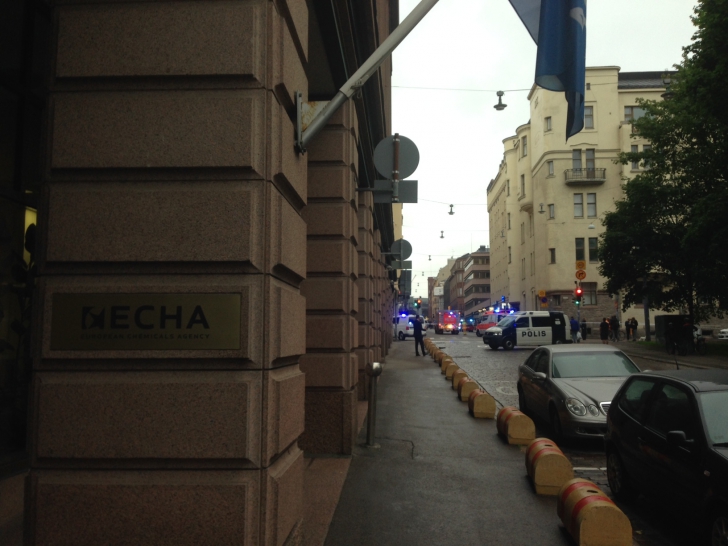 Imagini TULBURĂTOARE surprinse de un telespectator român la scurt timp după incidentul din Helsinki