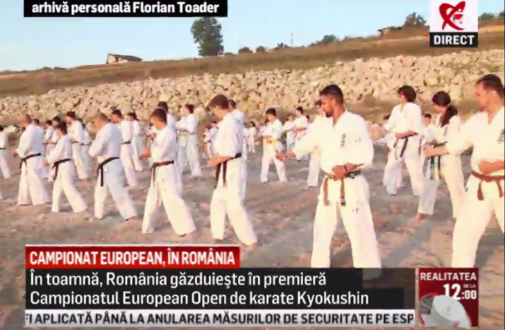 Campionatul European Open de Karate Kyokushin, în România