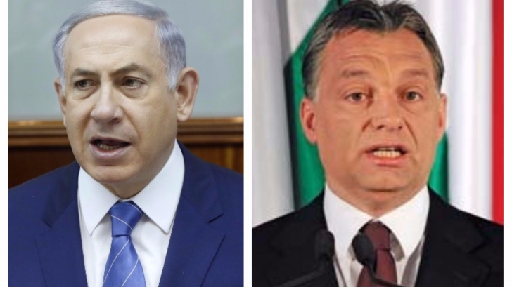 Întâlnire istorică Netanyahu-Viktor Orban, în plin scandal de antisemitism la Budapesta