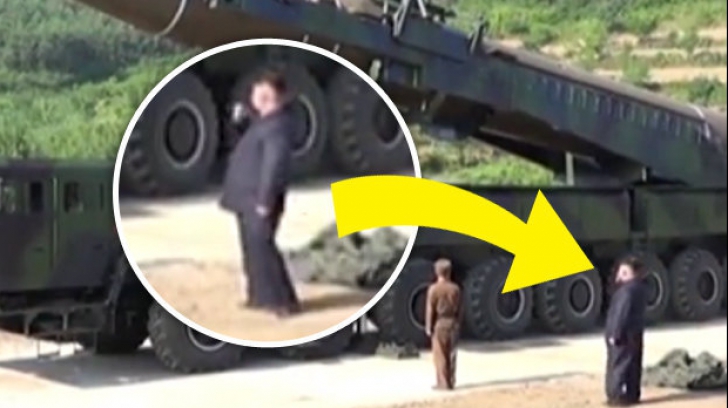 Kim Jong-un a FUMAT o ţigară lângă racheta balistică, chiar înainte de lansare. Pericolul, URIAŞ!