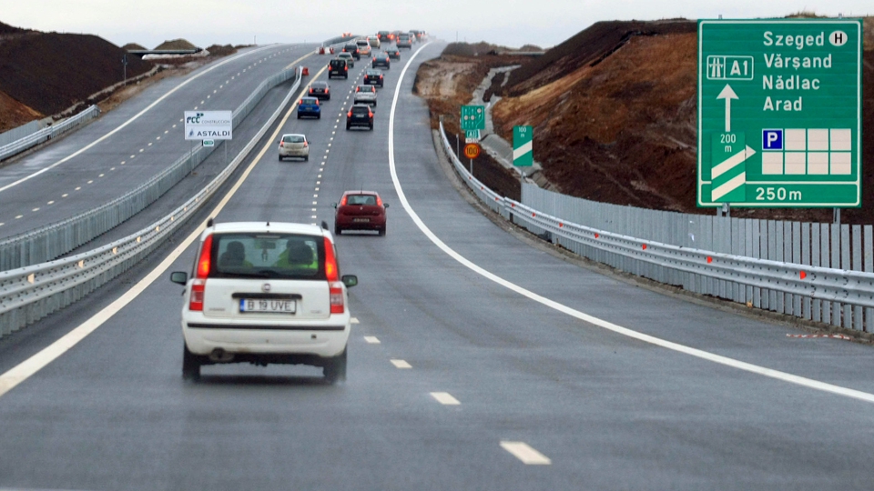 Cea mai ghinionistă autostradă din România.