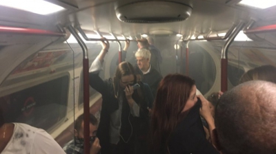 Stație de metrou evacuată la Londra, după ce un vagon a luat foc