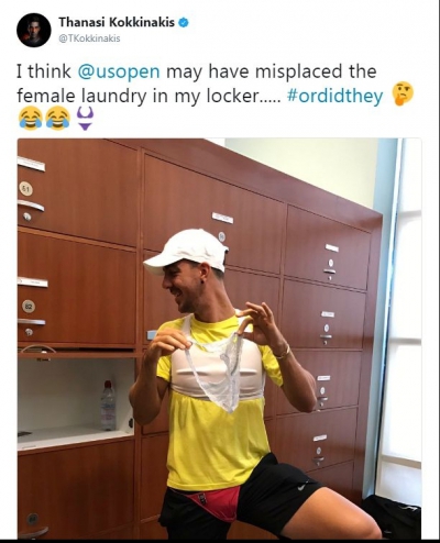 Surpriză la US Open! Iată ce a găsit un tenismen în vestiar