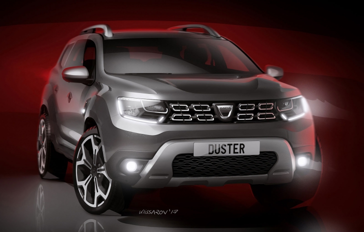 Cum arată noua Dacia Duster. Modelul pe care îl vor prezenta la Frankfurt. Design deosebit