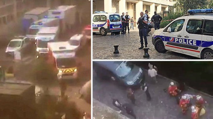 Atac în Franța. Militari francezi, loviți în plin de un vehicul la Paris. Un bărbat a fost reţinut