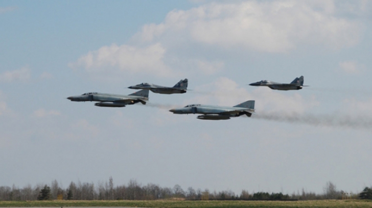 Avioane militare ale Rusiei, interceptate de aeronave NATO în apropierea Estoniei