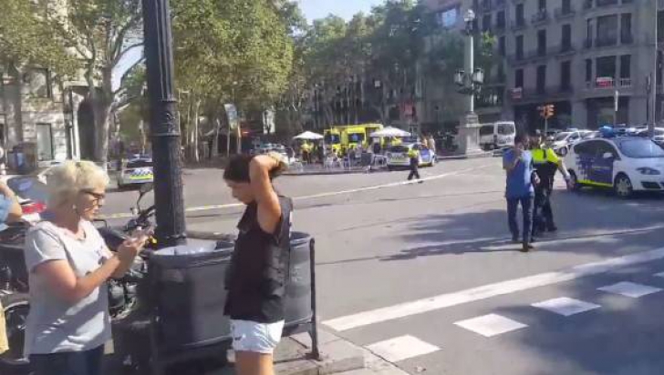 Atac terorist în Barcelona. ISIS a revendicat atentatul. Bilanţ oficial: 13 morţi, 90 de răniţi