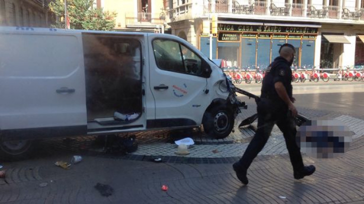 Americanii au avertizat poliția locală din Barcelona despre un atac terorist de pe Las Ramblas