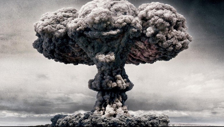 Cum se aude explozia unei bombe atomice. Sunetul este inconfundabil. Ţi se face pielea de găină