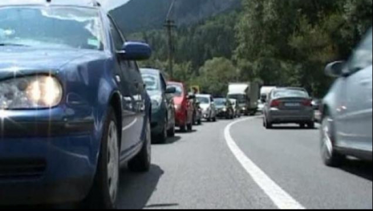 Atenţie, şoferi! Trafic intens pe DN1 Ploiești – Brașov