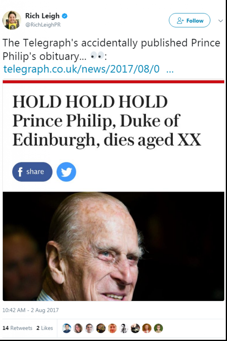 Prinţul Philip, la 96 de ani, la ultima apariţie oficială! GAFA URIAŞĂ a The Telegraph: l-a UCIS!