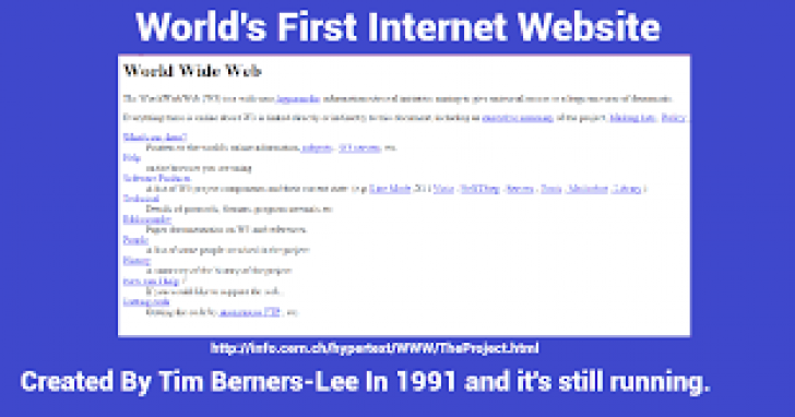 Se împlinesc 26 de ani de navigare pe Internet. Cum a arătat primul site