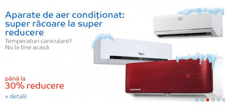 eMAG - Promotie la aparate de aer conditionat! Oferte de la doar 600 de lei