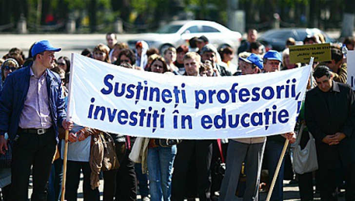 Proteste în Educaţie