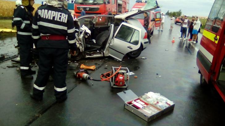 Accident grav în Ialomița