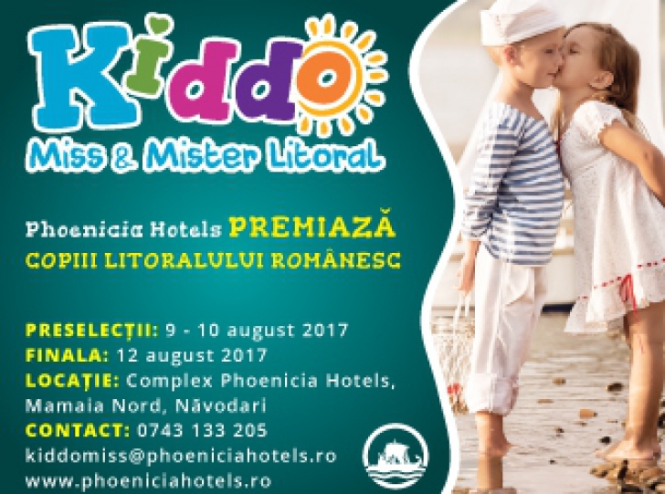 Kiddo Miss și Mister Litoral, pe 12 august 2017, la Phoenicia Royal (P)