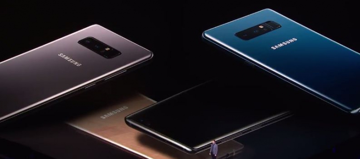 Samsung a lansat noul telefon: Note 8. Vezi cum arată