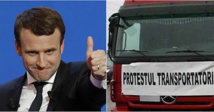 Macron vs transportatori