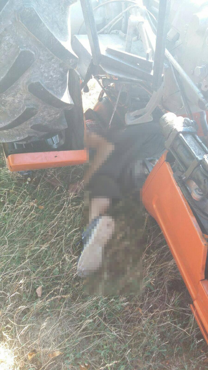 Tragedie în Neamț! Un bărbat a murit strivit de tractor