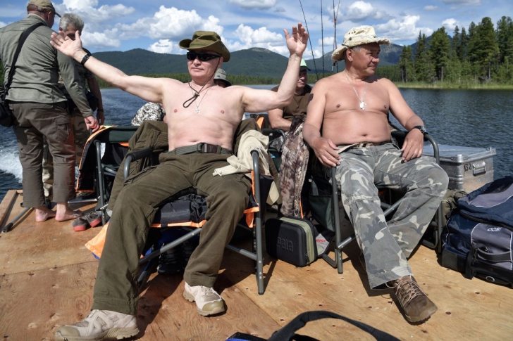 Vladimir Putin, în vacanță. Cum a fost surprins liderul de la Kremlin
