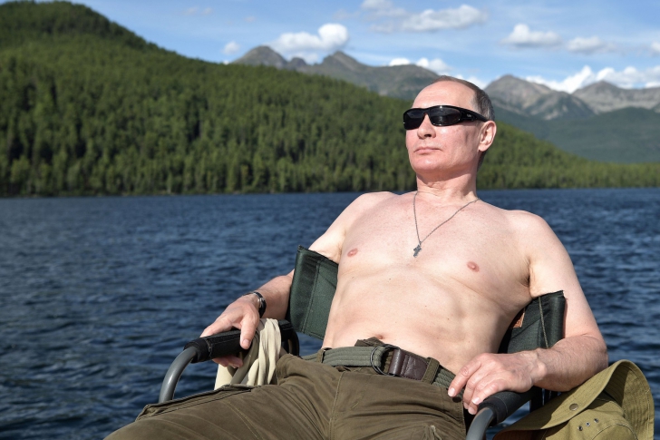 Vladimir Putin, în vacanță. Cum a fost surprins liderul de la Kremlin