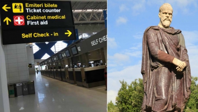 Nobil dac pe Aeroportul Otopeni