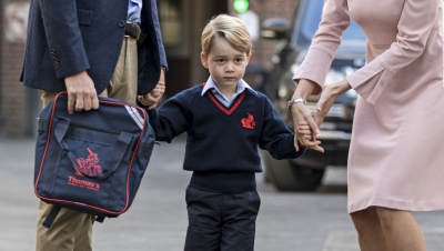 Prințul George, în prima zi de școală. De ce a lipsit Kate Middleton de la festivitate