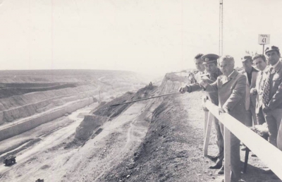 Imagini rare de la canalul Dunăre-Marea Neagră, inaugurat de Nicolae Ceaușescu | FOTO