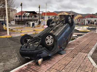 Uraganul Irma a devastat Caraibele: 9 morți, insule întregi distruse - IMAGINILE CATASTROFEI