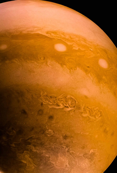 Imagini incredibile de pe planeta Jupiter, publicate de NASA: Nu poate fi adevărat!