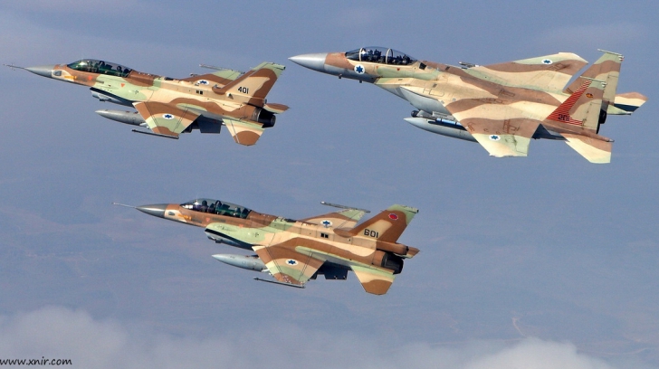 Raid aerian al Israelului în Siria. Avioanele de luptă au bombardat o uzină de arme chimice