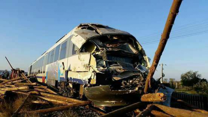 Accident tren în Reghin