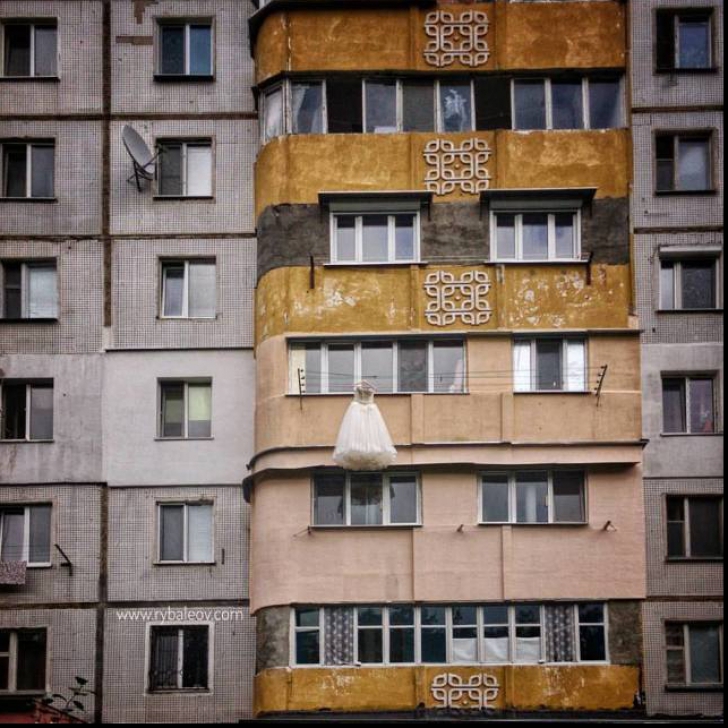 Fotografie inedită: ce a apărut într-un balcon din Moldova