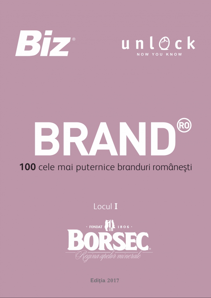 Borsec, cel mai puternic brand românesc