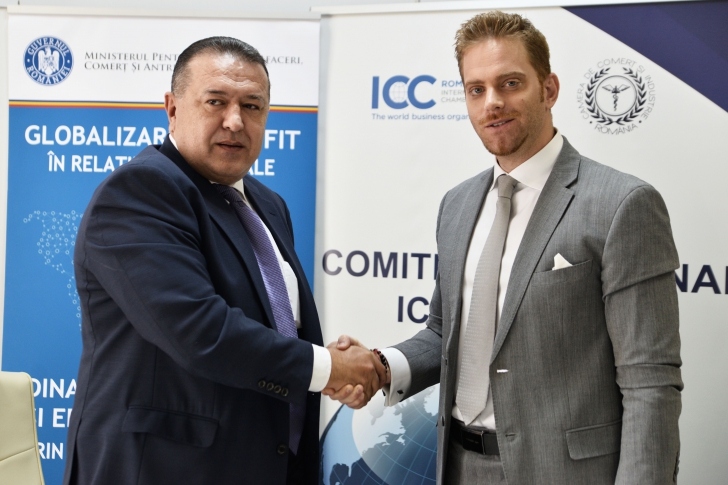 Protocol de colaborare MMACA și CCIR în sprijinul mediului de afaceri românesc pe piețe externe (P)