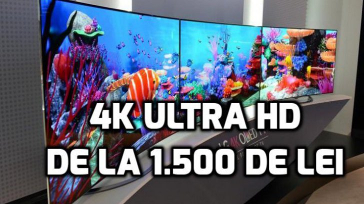 eMAG – Televizoarele 4K ULTRA HD, mult ieftinite. Cele mai bune oferte de azi