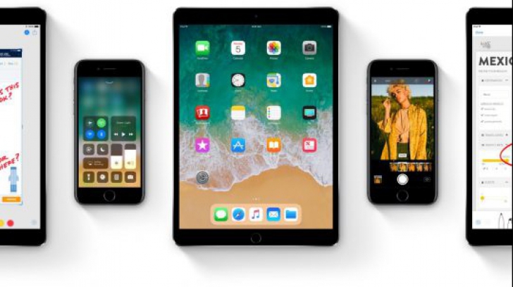 Telefoanele iPhone şi iPad-urile care vor primi noul sistem de operare iOS 11