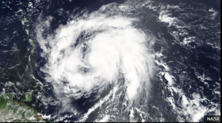 Uraganul Maria a ajuns deasupra insulei Puerto Rico