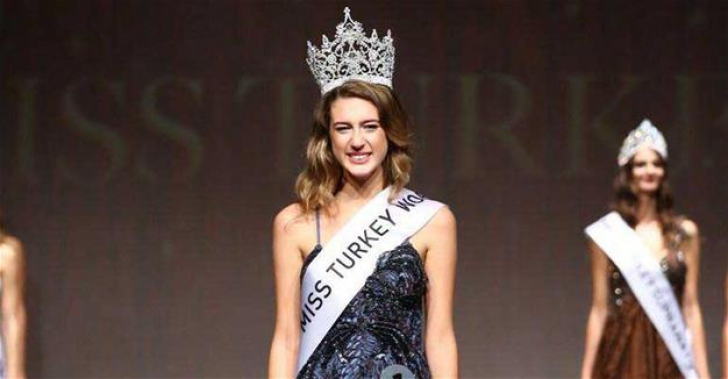 GHINION pentru Miss Turcia - i s-a RETRAS coroana, după un mesaj pe Twitter