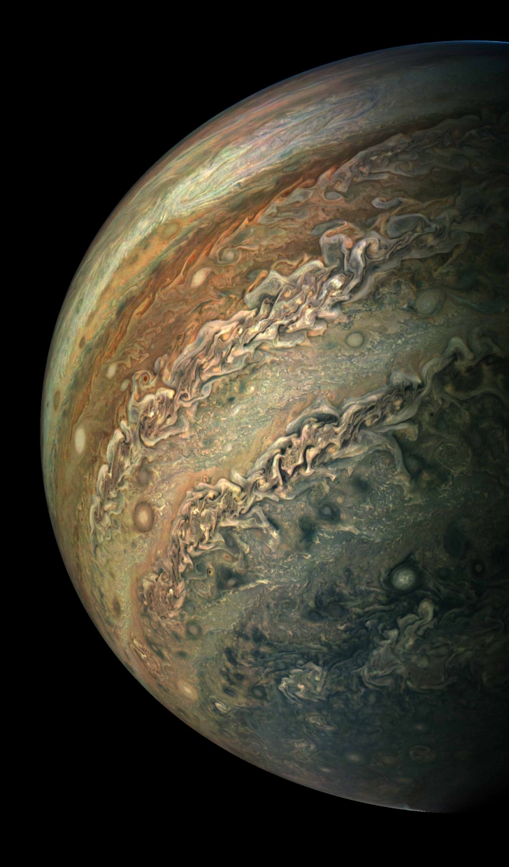 Imagini incredibile de pe planeta Jupiter, publicate de NASA: Nu poate fi adevărat!