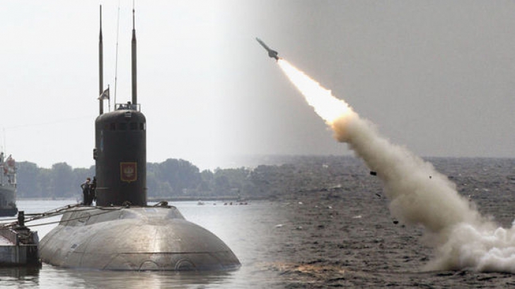 Submarinele Rusiei au lansat un atac violent cu rachete