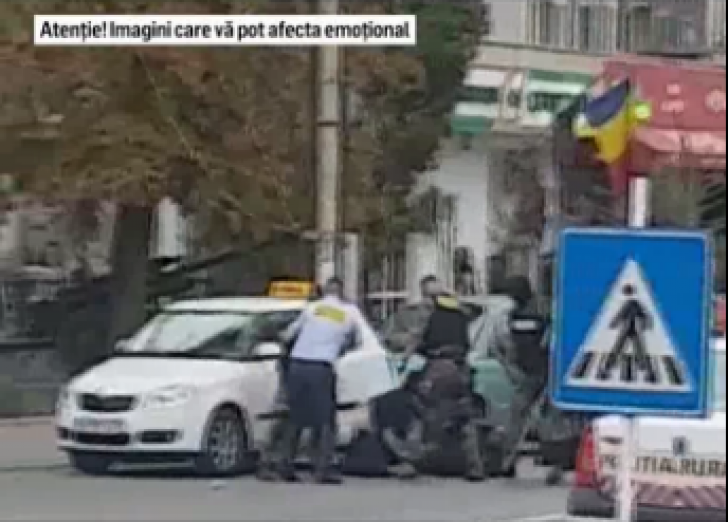 19 rețineri după bătaia cu bâte și topoare din fața Poliției din Bascov