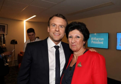 Cum arată mama lui Macron, de aceeaşi vârstă cu soţia lui! Nici acum nu a acceptat căsătoria lor