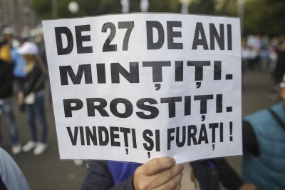 Piața Victoriei, sub asediul sindicatelor. Mihai Tudose: Se ia în calcul compensarea contribuțiilor