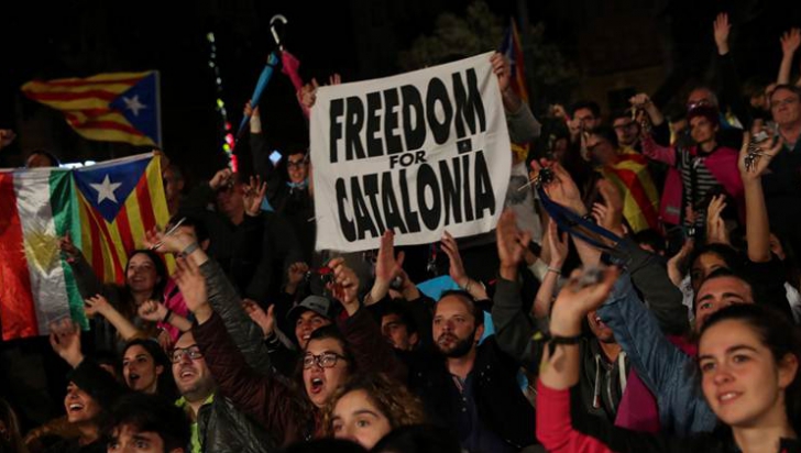 Rețelele sociale pro-ruse și pro-Trump, hiperactive în favoarea referendumului Cataloniei