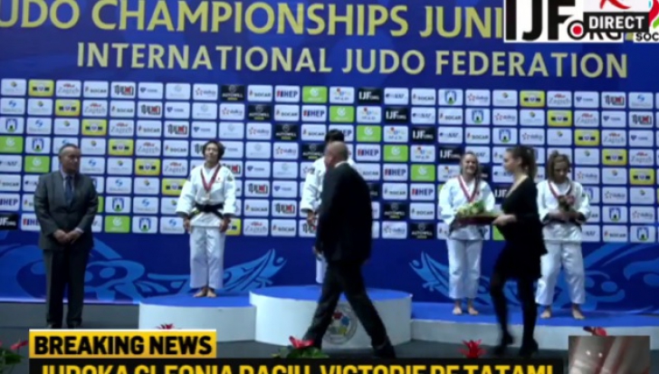 Judo: bronz pentru România la Zagreb, prin Cleonia Rîciu. Cozmin Guşă: "E bucurie mare"