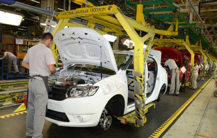 Dacia și-a mărit vânzările și cota de piață în UE