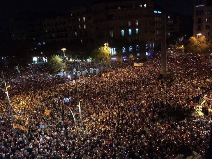 Proteste în Barcelona