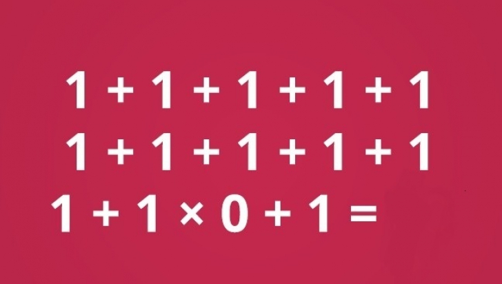 Acest exerciţiu de matematică dă mari bătăi de cap adulţilor. Un copil de 10 ani în rezolvă instant!